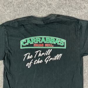 Hanes Beefy-T‎ T-Shirt Men's Size M Black Caribbean's Racing Crew Graphic